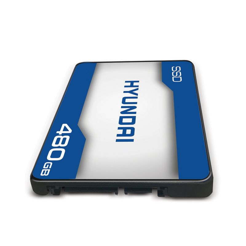 Hyundai 480GB Internal PC SSD - SATA 3D TLC 2.5" Internal SSD, Advanced 3D NAND Flash, Up to 550/470 MB/s, 4 of 5