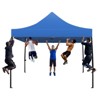 10x10/10x20 Heavy Duty Canopy Tent - 500D Waterproof Pop Up with Roller Bag & Sandbags - 2 of 4