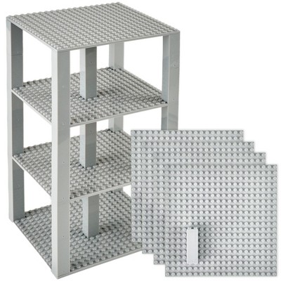 Strictly Briks Classic Stackable Baseplates, Building Bricks For Towers ...