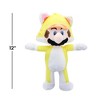 Toynk Nintendo Super Mario Bros. 12 Inch Collectible Plush - Cat M - 3 of 3