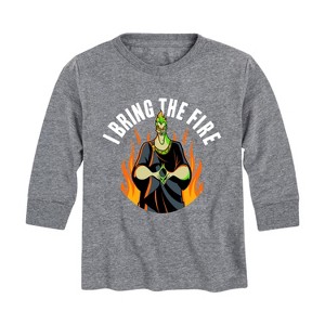 Boys' - Disney Villains - Hades I Bring The Fire Long Sleeve Graphic T-Shirt - 1 of 4
