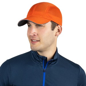 TrailHeads Men's Running Hat - Lightweight, Quick Dry Mesh Sports Cap for Tennis, Golf, Hiking - 1 of 4