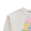 Girls Care Bears Crewneck Sweatshirt - Girls Classic Care Bears Clothing - Cheer Friend Funshine Good Luck Care Bears Crewneck Sweatshirt - 3 of 4