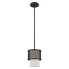 Livex Lighting Braddock 1 - Light Pendant in  Bronze - 3 of 4