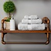 Luxury Cotton Heavyweight Ultra-Plush 3 Piece Towel Set by Blue Nile Mills - 2 of 4
