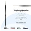 Creative Mark Hamburg Premiere Professional Oil Painting Brushes - Round Oil Paint Brush - Handmade in Germany, Natural & Synthetic Hair Blend, Long - 2 of 4