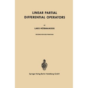 Linear Partial Differential Operators - by  Lars Hörmander (Paperback) - 1 of 1