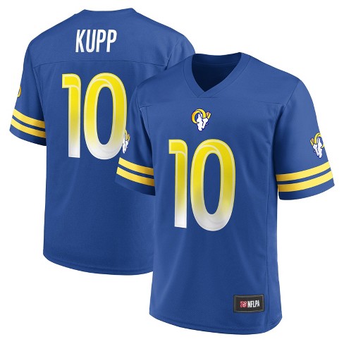 NFL Los Angeles Rams Men's Kupp #10 V-Neck Jersey - XL