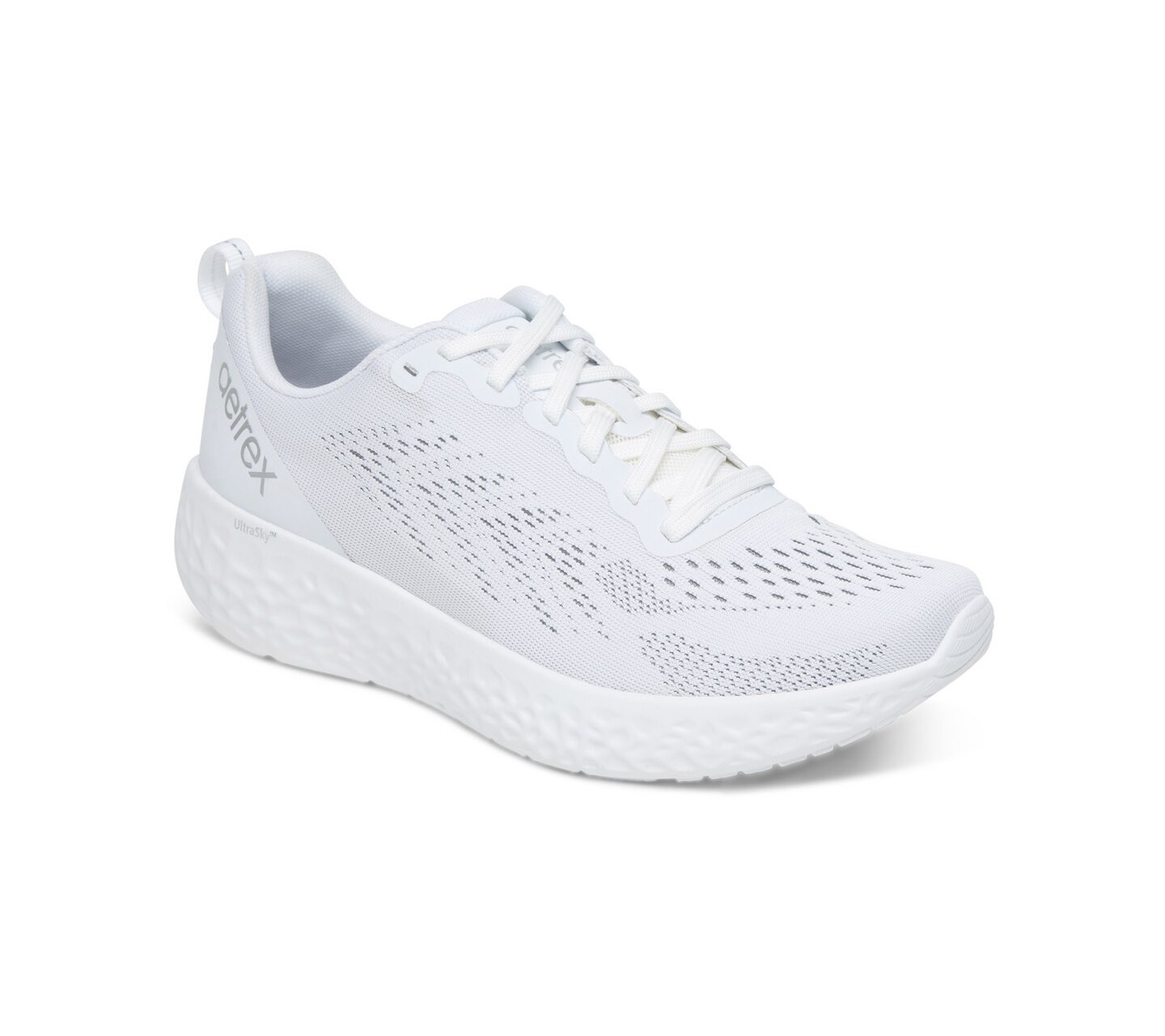 Женские кроссовки AETREX Arch Support Sneakers Danika White Size 7.5-8, цвет: Белый — фото 1