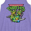 Girls' - Teenage Mutant Ninja Turtles - Gaming Group And Logo Graphic Sleeveless Aline Dress - 2 of 3