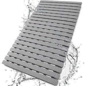 FENCY Shower Mat Non Slip Bathtub Mat with Suction Cups - 1 of 4