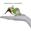 Old World Christmas Glass Blown Ornament, Hummingbird - 4 of 4