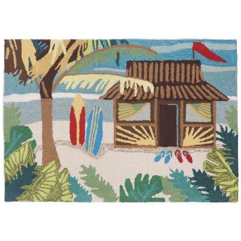 Liora Manne Frontporch Coastal Indoor/Outdoor Rug.. - image 1 of 4