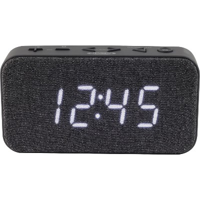 Jensen JCR-208A AM/FM Alarm Clock Radio With 1.8-Inch