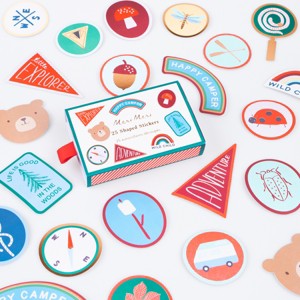 Meri Meri Outdoor Adventures Shaped Stickers (Pack of 25) - 1 of 4