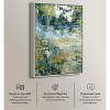 Art Remedy Green Moss Monet Garden Green Abstract Wall Art Framed - 3 of 4