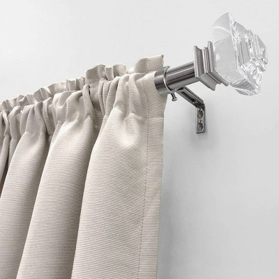 144 inch curtain rod