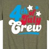 Boys' - Instant Message - Fourth Of July Crew Retro Script Short Sleeve Graphic T-Shirt - 2 of 4