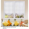 Home Basics Cordless Light Filtering Linen Fabric London Roman Shade - 4 of 4