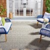 Courtyard CY8196 UV & Stain Resistant Non-Shedding Power Loomed Indoor/Outdoor Rugs - Safavieh - 2 of 4