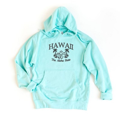 Simply Sage Market Women's Graphic Hoodie Embroidered Hawaii The Aloha State