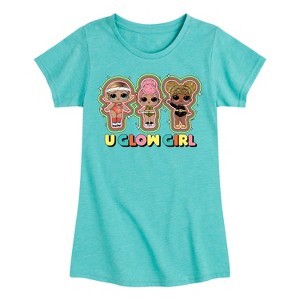 Girls' - LOL Surprise! - U Glow Girl Fitted Short Sleeve Graphic T-Shirt - 1 of 4