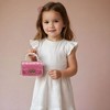 Willow & Ruby Kid's Mini Quilted Glitter Bag - Crossbody Purse for Girls (Youth) - 3 of 4