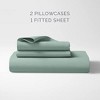 Natemia Fitted Bed Sheet Queen Lily Pad - 3 of 4