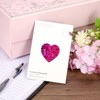 Unique Bargains Self-Adhesive Heart Decorations Stickers for Envelope Wedding 500 Pcs - 3 of 4