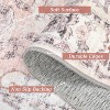 coucheta Washable Area Rug for Living Room, Non-Slip Vintage Ultra Thin High Traffic Soft Low Pile Distressed Floor Carpet, for Bedroom, Dining Room - 2 of 4
