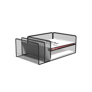 MyOfficeInnovations 4 Compartment Wire Mesh Horizontal File Organize 24402476 - 1 of 4