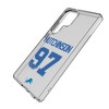 NFL Detroit Lions Players Game Tactic Clear Cell Phone Case for Samsung Galaxy - 2 of 4