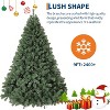 Artificial Christmas Tree, Full Xmas Tree with Foldable Base, Metal Hinges & Sturdy Metal Stand for Holiday Decor - 4 of 4