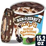 Ben & Jerry's Topped Salted Caramel Brownie Ice Cream - 15.2oz
