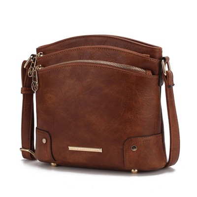 MKF Collection Ivara Vegan Leather Women’s Crossbody Shoulder Bag by Mia K