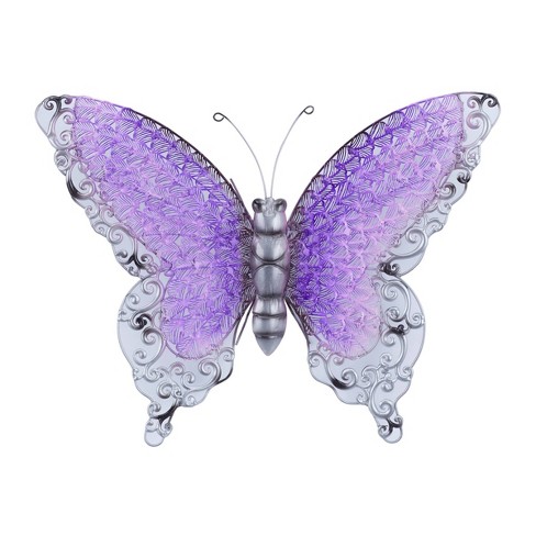 Purple Butterfly Decor