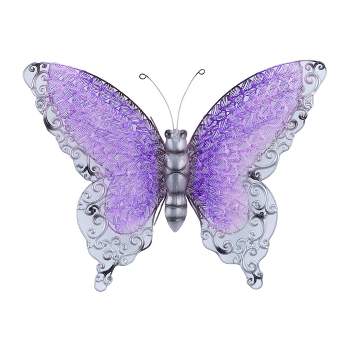 Eclectic Metal Butterfly Wall Decor - Olivia & May