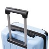 FURNIinspire Bag And Luggage Sets 20 Inch Luggage Set, Lightweight Checked Suitcase with 2 Mesh Bag Travel, Sky Blue, 8.3"*13.6"*21.5" - 2 of 4