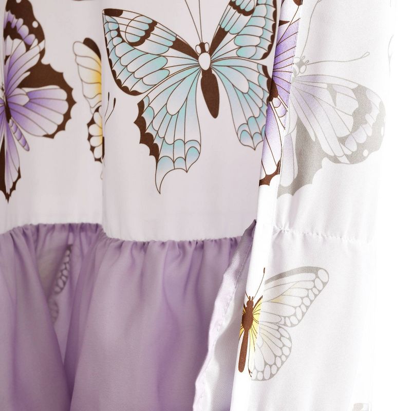 Kids' Flutter Butterfly Shower Curtain - Lush Décor, 5 of 9