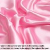 Satin Body Pillowcase for Hair and Skin, Luxurious and Silky Body Pillow Cover with Envelope Closure - NTBAY - 4 of 4
