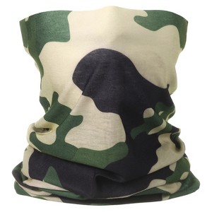 Unique Bargains Breathable Elastic Cycling Fishing Running Neck Gaiter Face Mask - 1 of 4