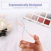 Unique Bargains Portable Stainless Steel Eyebrow Trimmer Scissors with Comb 1 Pc - 2 of 4