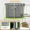 Trampoline 10FT 12FT 14FT 16FT, Trampolines for Kids & Adults - 3 of 4