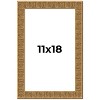 PosterPalooza | Sculpted Black Picture Frame - UV Acrylic, Foam Board Backing, Hanging Hardware - 2 of 4