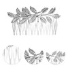 Unique Bargains Women's Portable Leaves Side Comb 1 Pc - 3 of 4