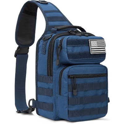 Tactical Sling Bag Backpack Military Rover Shoulder Sling Pack Molle EDC Small Crossbody Chest Pack