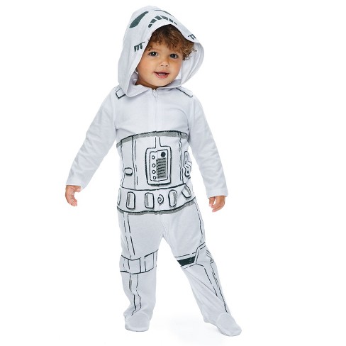 Star Wars Stormtrooper Newborn Baby Boys Zip Up Cosplay Coverall Storm ...