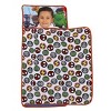 Marvel Spidey and His Amazing Friends Blue, Red, Yellow, and Green, Team Up Toddler Nap Mat - 3 of 4