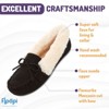 Floopi Women's Melani Moccasin Faux Suede Slippers - 2 of 4