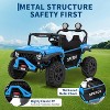 2 Seater Ride on Car for Kids, 24V Ride on Toy, Fast 4.97MPH Truck, 4WD Kids Electric Vehicles with Remote Control, Spring Suspension - 3 of 4